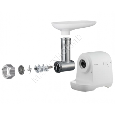 Mașină de tocat carne Panasonic MK-GX1700WTQ, Alb